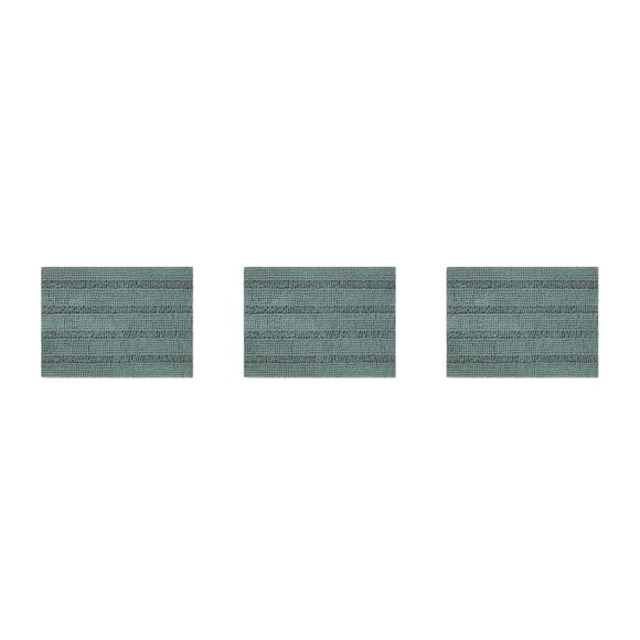Alfombrilla impermeable Cateissary para baño absorbentes antideslizantes de tela asequible verde agua