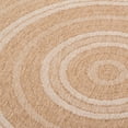 thumbnail image 3 of Erbanica Tapis Rond à Séchage Rapide Effet Jute Intérieur Extérieur, 3 of 5