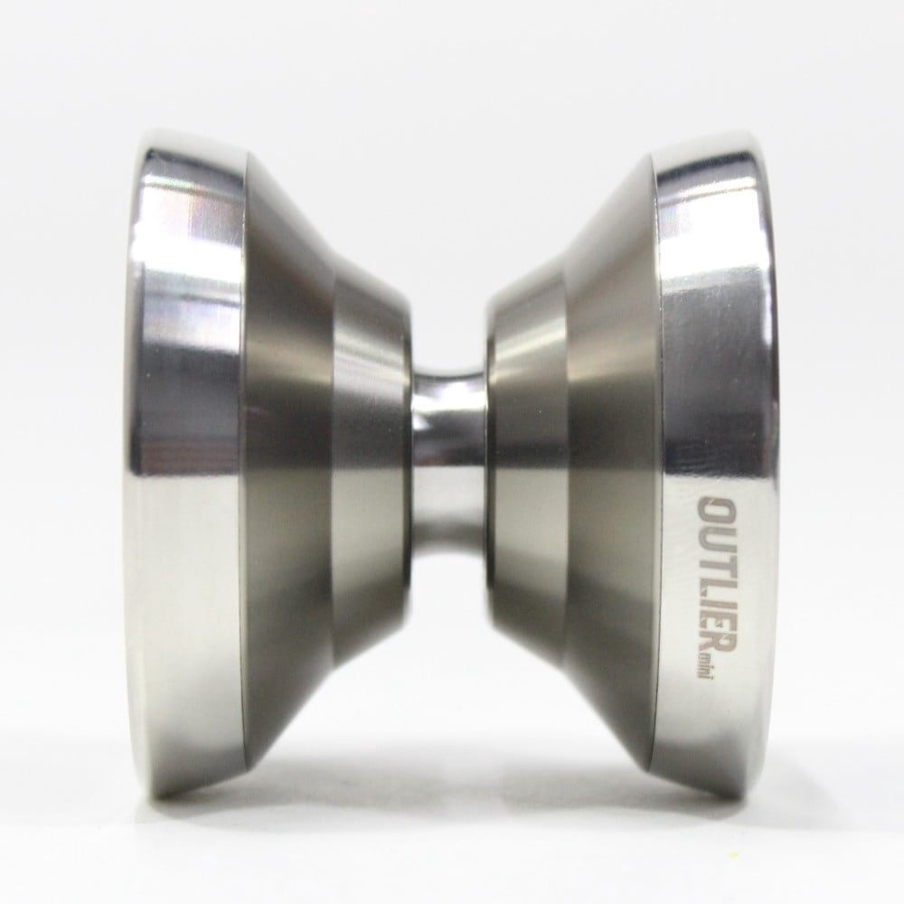 OFFSET Outlier mini Yo-Yo - Undersized Bi-Metal YoYo (Titanium Gray)