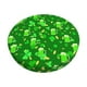 thumbnail image 1 of Balery St Patrick's Day2 Fundas de asiento para taburete de bar redondo de tela de terciopelo ajustables que protegen de arañazos y manchas para sillas de 14 a 17 pulgadas.-14 inch, 1 of 7
