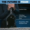 thumbnail image 2 of Pala de pickleball CRBN TruFoam Waves alargada de 14 mm, 2 of 9