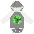 thumbnail image 3 of Inktastic Painted Clover Patch- shamrocks for St. Patricks Day Boys or Girls Long Sleeve Baby Bodysuit, 3 of 5