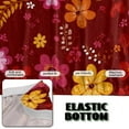 thumbnail image 6 of Xixirimido Stretch Armless Futon Cover Futon Slipcover Sofa Couch Cover with Elastic Bottom Sofa Bed Covers Furniture Protector Washable, Retro Flowers, 6 of 8