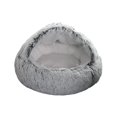 thumbnail image 3 of Cama para mascotas Yuyangstore Cueva para gatos y perros Gris M, 3 of 8
