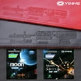 thumbnail image 2 of MOON Table Tennis Rubber Moon Speed Non-sticky Ping Pong Rubber Sheet with High Elastic Sponge M-Speed Red Mid, 2 of 6