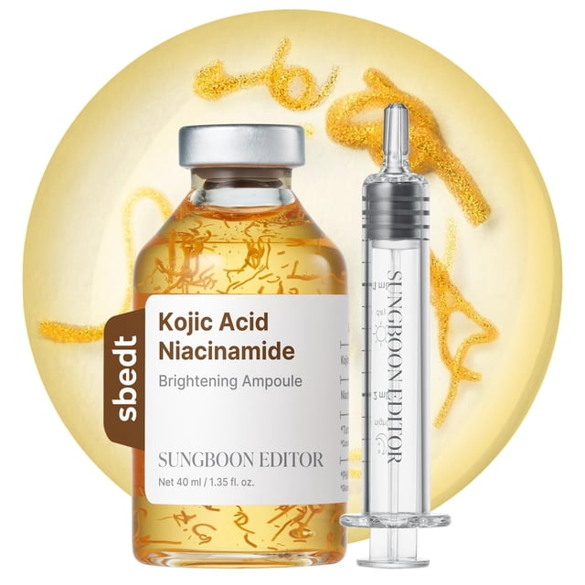 Sérum SUNGBOON EDITOR Glow Intensive de ácido kójico 40 ml para rostro