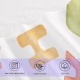 thumbnail image 4 of Coolnut Alphabet Bath Towel Set, Towel Set of 2, Skin-Friendly, Comfortable, Absorbent, Suitable for Bathroom, Travel, Hotel Wash cloth, 4 of 7