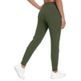 thumbnail image 4 of Rosvigor Plus Size Yoga Joggers Women Athletic Pants for Women Elastic Crossover High Waisted Tapered Casual Pants with Pockets, 4 of 8