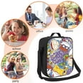 thumbnail image 5 of Rugrats Insulated Lunch Bags Bento Bag Zipper Portable Lunch-Box Shoulder Bag With Adjustable Shoulder Strap, 5 of 9