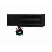 Lian Li Hydroshift II 360 Liquid CPU Cooler - Flexible Slide-Tube Clamp Coolant Pathway - 2.1 IPS LCD Screen - 3 Control Mode - Fits Most PC Fans - LGA 1851/1700, AMD AM5/AM4 - Black (HS2LCD36B)
