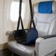 thumbnail image 4 of Hamaca portátil de reposapiés de viaje Eslinga ajustable para los pies – reposapiernas colgante plegable para escritorio de oficina de coche de avión, poliéster, rosa/azul, 49x43x20cm, 4 of 7