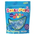 thumbnail image 1 of Zollipops Pouch Lollypops Blue Raspberry 88g, 1 of 2