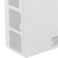 thumbnail image 3 of Raspberry Pi 3B/3B+ ABS Hard Protective Case with CPU Cooling Fan Mount, Wall-Mountable Design, Easy Install/Disassemble, White C-Type SBC Enclosure with Screws & Accessories for Enhanced Heat, 3 of 7