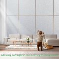 thumbnail image 2 of (40x200cm)Window Privacy Film Frosted Glass Window Film Sun Blocking Window Tinting Film for Home, Static Clings Removable Frosting Bathroom, 2 of 4