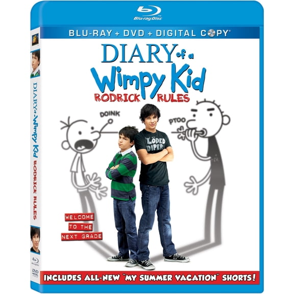 Diary Of A Wimpy Kid 2: Rodrick Rules (Blu-ray   Standard DVD   Digital Copy) (Widescreen)