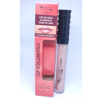 Brillo de Labios Voluminoso Agrandar Boca Vegana Max Love - 5ML Deng Xun unisex