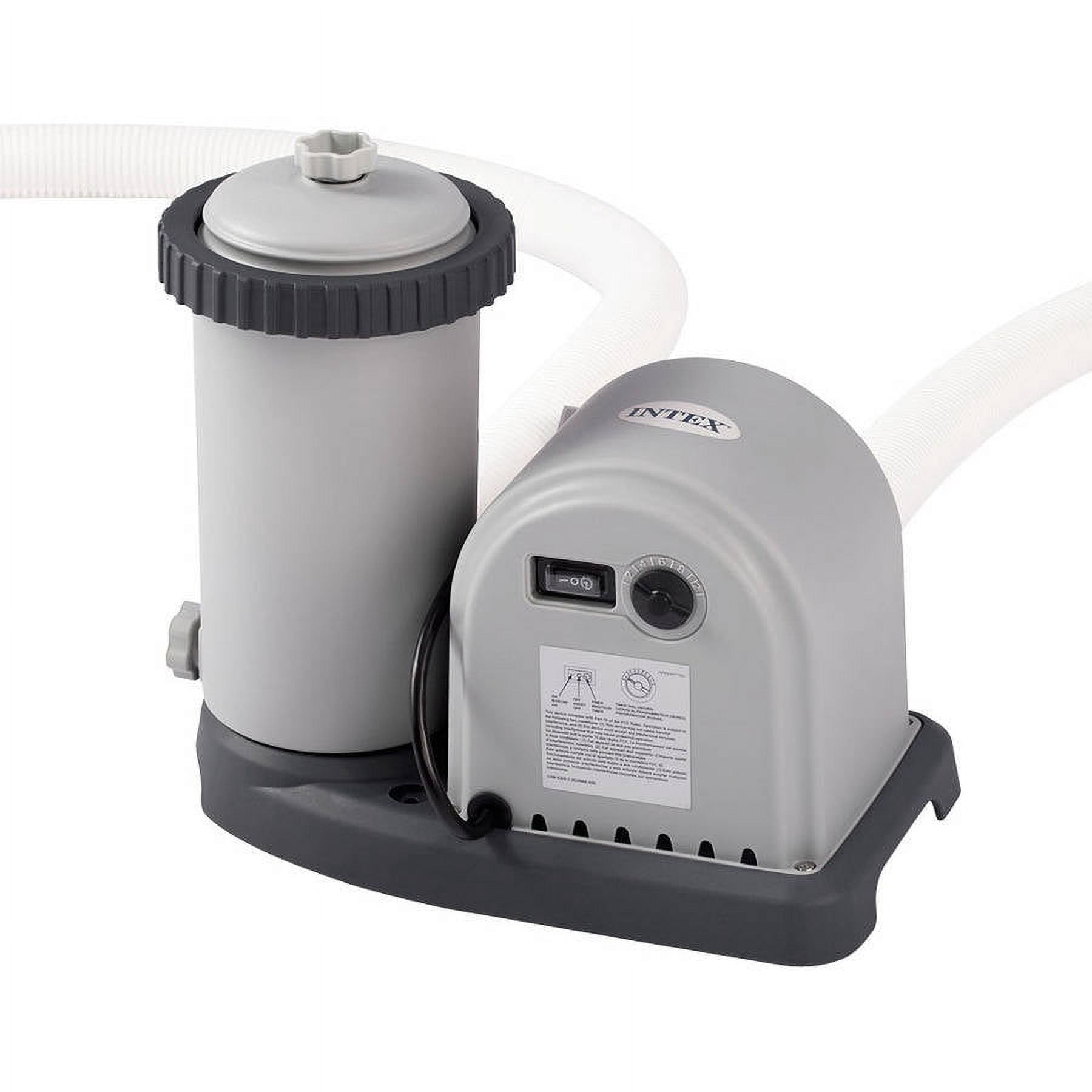 Intex 18' x 48 Prism Frame Above Ground Pool with Filter Pump
