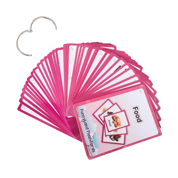35 tarjetas didácticas de comida para niños, juguetes educativos interactivos de vocabulario cognitivo para aula, centro y juegos de memoria.