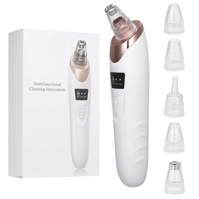 5 in 1 Blackhead Remover Electric Blackhead Suction Device LCD