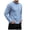 Blue, variant on GEWSEY Long Sleeve Shirts for Men, Striped Basic Shirts Long Sleeve Crewneck Color Block Casual Pullover Tops for Spring Summer (Blue, 3XL)
