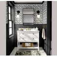 thumbnail image 2 of S4Sassy Peel & Stick Textured Vinyl Wallpaper, Petite Leaf Cluster Print Contact Paper Waterproof - Black, 25"x60", Removable Modern Wall Covering for Home Decor in Bedrooms & Living, Renter Spaces, 2 of 9