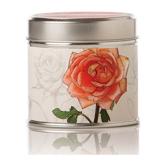 Rosy Rings Fruity Apricot & Rose Soy Tin Candle 8oz
