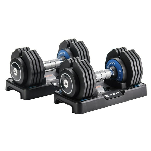 Xterra Adjustable Dumbbell, Set of 2 25 lb (11.3 kg) set