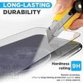 thumbnail image 2 of Apple iPhone 17 Air Tempered Glass Screen Protector, 2 Screen Protectors + 2 Camera Lens Protectors, 2 of 6