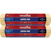 Wooster Genuine 12" Super/Fab 1/2" Nap Roller Cover 2-Pack # R240-12-2PK