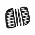 thumbnail image 4 of Parrilla De Riñón Frontal De Doble Línea Negra Brillante Modificada Para Bmw Serie 3 E92 E93 2006-2009 Kearding VI004578-00, 4 of 6