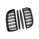 thumbnail image 4 of Parrilla De Riñón Frontal De Doble Línea Negra Brillante Modificada Para Bmw Serie 3 E92 E93 2006-2009 matsuzay VI004578-00, 4 of 6