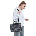 thumbnail image 6 of Lsque Funny Steam Train Pattern Laptop Bag – Portable & Slim Single-Shoulder Computer Case with Adjustable Strap, Protective, Lightweight for 13”/14”/15.6” Laptops, 6 of 8