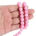 thumbnail image 4 of 38 Pcs 10mm Natural Stone Beads Round Gemstone Beads for DIY Bracelet Necklace Jewelry Making Deep Pink, 4 of 4