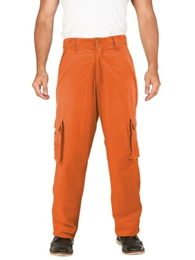 Mens Cargo Pants Orange Walmart Com