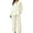 W, variant on CQXIDFH Pajamas for Women Patterned Long Sleeve Pajama Set Button Down with Pockets Comfy Fall Sleepwear 2 Piece Pjs Casual Lounge Home Wear
