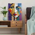 thumbnail image 5 of Abstract Cubism Face Canvas Wall Art， Perfect for Living Room， Bedroom， Office， Dining Room， and Hallway Decoration., 5 of 8