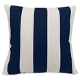 thumbnail image 2 of Navy Blue Vertical Stripe Large Pillow 20x20, 2 of 4