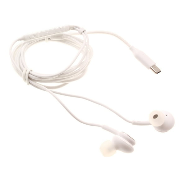 Authentic AKG TYPE-C Earphones for iPhone 16/Pro/Max/Plus - Headphones USB-C Earbuds w Mic Headset White