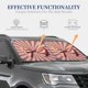 thumbnail image 4 of Balery Retro Bow Parasol para parabrisas de coche de 2 piezas | Parasol plegable para parabrisas delantero de coche para la mayoría de sedanes-Medium, 4 of 6