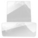 thumbnail image 1 of 2 Pcs Car GPS Navigation Screen Film Instrument Tempered Glass Protective Film for Mercedes C-Class, 1 of 5