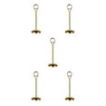 thumbnail image 3 of Baohd Contemporary Table Number Holder Photo Stand for Trendy Hotel Settings Gold 15cm 5Set, 3 of 6