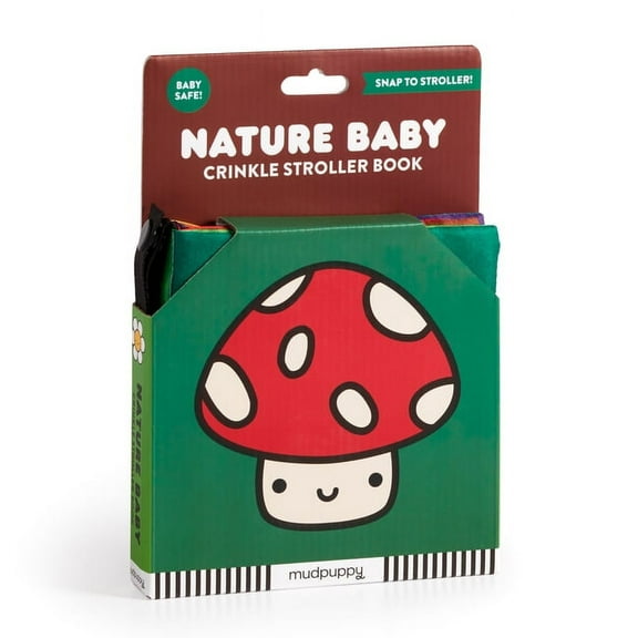 Nature Baby Crinkle Fabric Stroller Book, (Paperback)