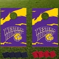 thumbnail image 4 of VictoryStore Gift Games - Western Illinois University Corn Hole Bag Toss Game (Design 1), 4 of 4