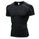 thumbnail image 5 of Camisa Pack de 3 camisetas de manga corta para hombre de secado rápido para correr fitness entrenamiento atlético camiseta camiseta básica, 5 of 7