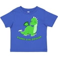 thumbnail image 3 of Inktastic Daddy's Lil' Dragon Cute Green Dragon Boys or Girls Toddler T-Shirt, 3 of 5