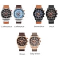 thumbnail image 4 of Reloj de pulsera analógico digital de cuero de cuarzo resistente al agua de alta calidad de Curren, 4 of 8