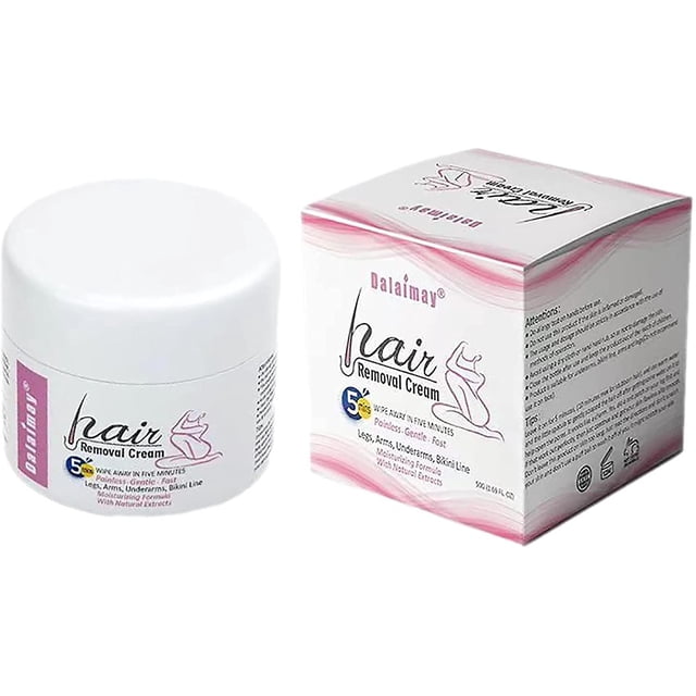 Crema depilatoria sin dolor de 2 piezas: crema depilatoria suave, depiladora suave y calmante para el cuerpo y las piernas, adecuada para pieles sensibles, mujeres y LingWen 8390612148187