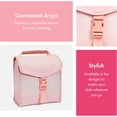 thumbnail image 4 of shiyou-THIRTY-ONE Sac à Lunch Pliable, Sac à Lunch Réutilisable Isolé avec Fermeture à Boucle, Rose Ombré, 4 of 4