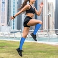 thumbnail image 6 of Sikiie Dodgerblue 1 Pairs Compression Socks for Men and Women 15-20 mmHg Running Support Socks, 6 of 7