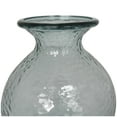 thumbnail image 5 of DecMode 13" Handmade Textured Recycled Glass Vase, 5 of 11